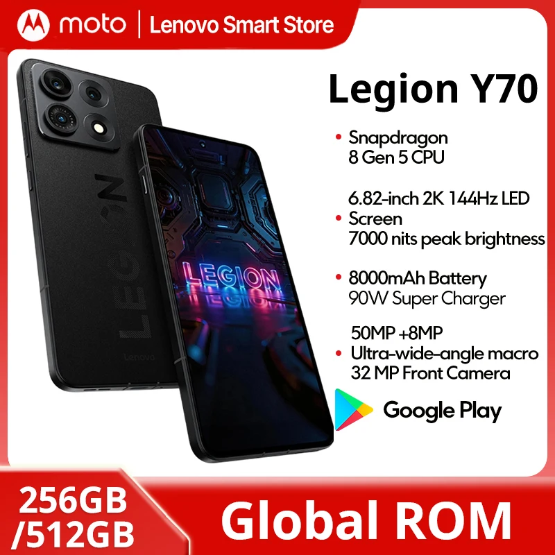 Телефон для игр. Звонки от начальника — побочный эффект Игровой смартфон Lenovo Legion Y70 из карточки продавца