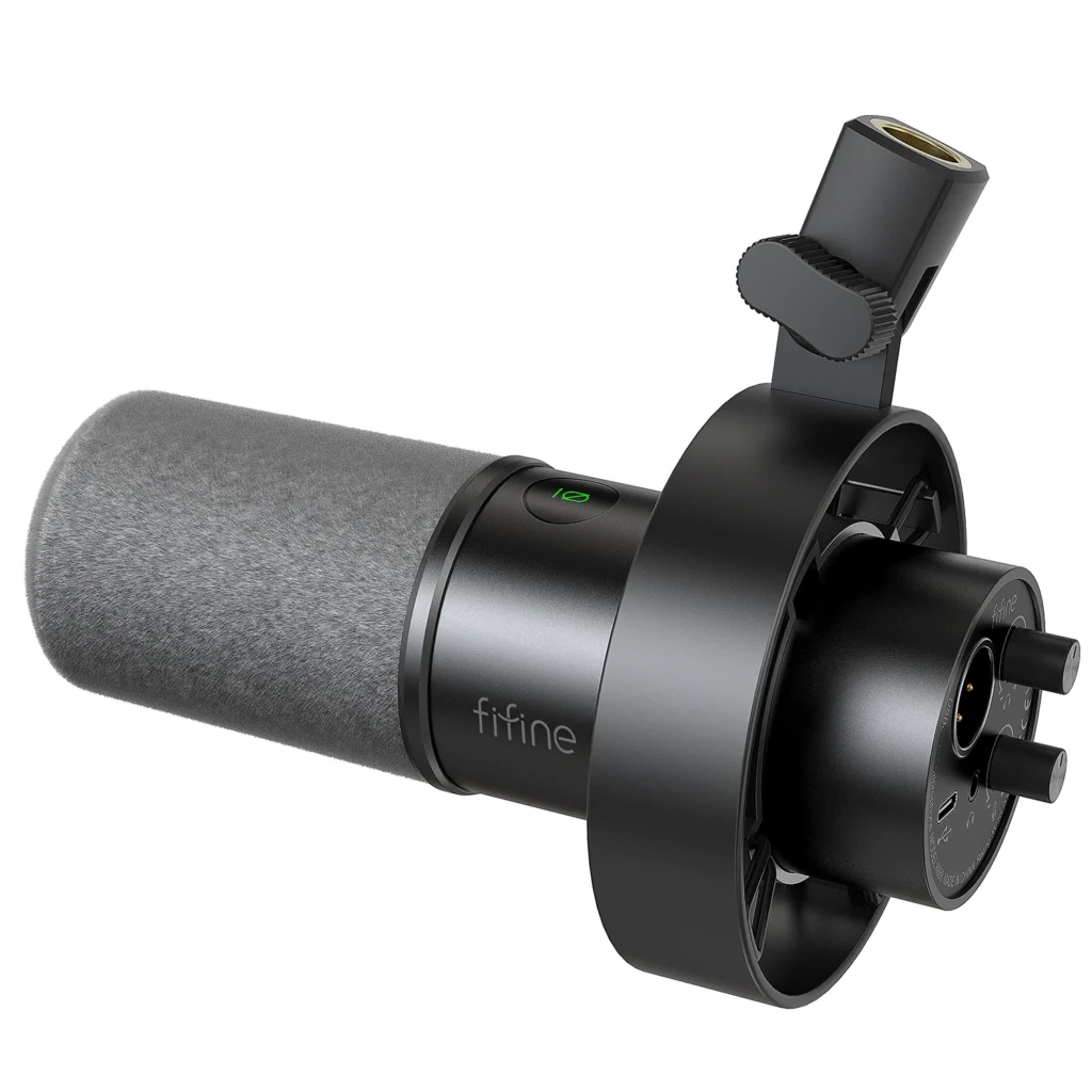 Динамический микрофон FIFINE K688 с подключением USB и XLR