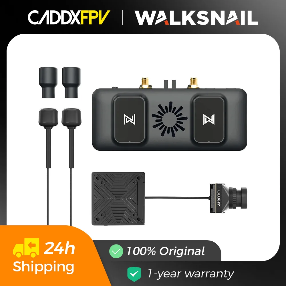 CADDX Walksnail Avatar VRX 10km 4 Antenna HDMI-Compatible 1080P/60FPS HD Pro Kit Dual Antenna Moonlight Kit for FPV Low Latency — фото из карточки продавца