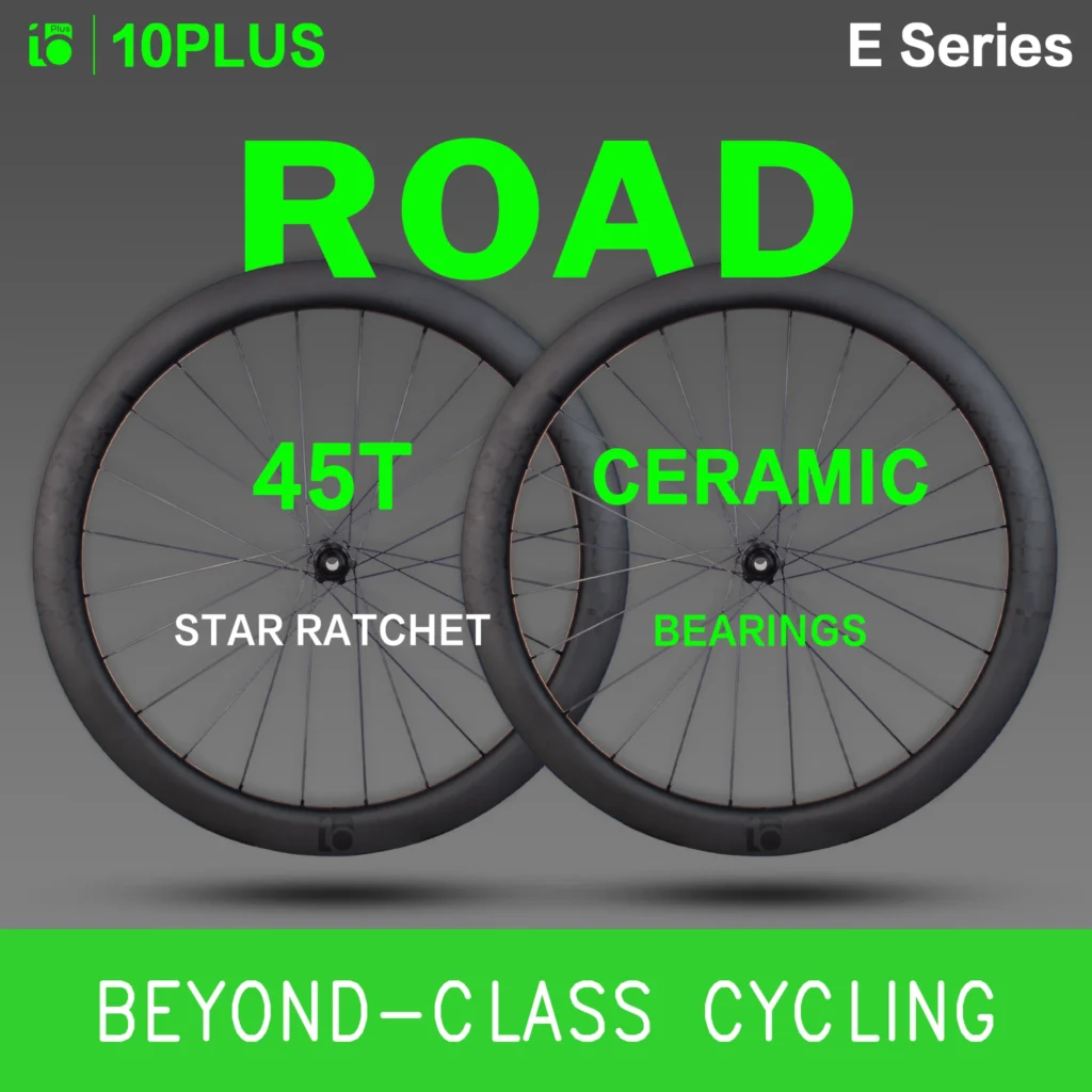 Ceramic Bearing 45T Star Ratchet 10PLUS Carbon Wheels E Series Disc Brake 700c Pillar 1423 Lightweight Road Racing Wheelset — фото продавца