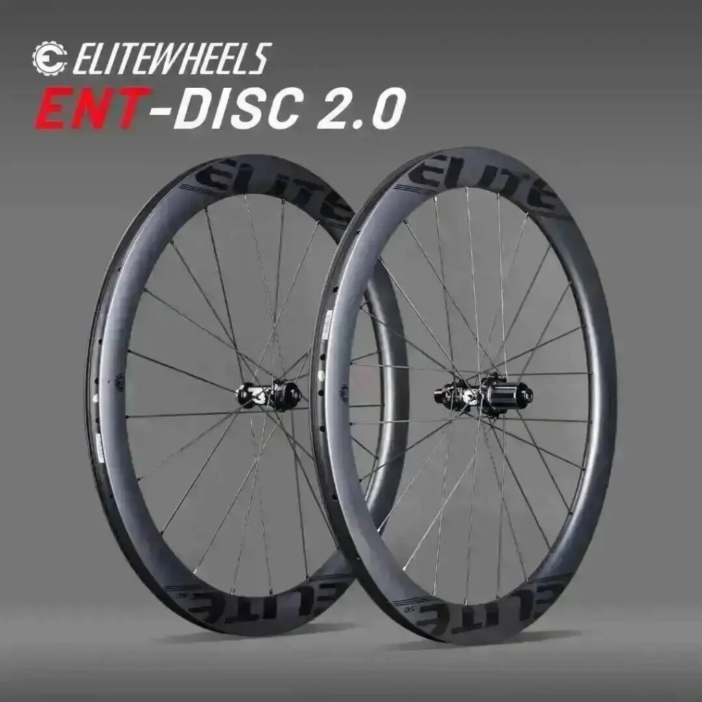 ELITEWHEELS Carbon Wheels ENT 2.0 Disc Brake 700c Carbon Rim Center Lock Road Bike Wheelset UCI Quality Road Racing Wheelset — фото продавца