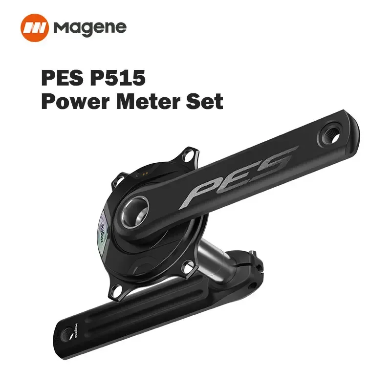 Magene PES Crankset P515 Power Meter 4-Bolt 110 BCD 24mm Cadence Pedal Balance Anti-Steel Spindle Chainring for Shimano/SRAM — фото продавца