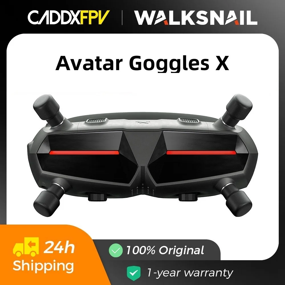 Walksnail Avatar HD FPV Goggles X Goggles 1920X1080 OLED 5.8G Head Tracker Glasses-Free for RC Airplane Racing Drones Long Range — фото из карточки продавца