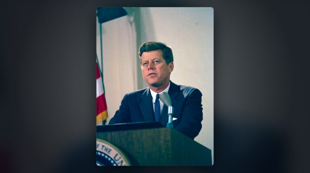 post 4670 kennedy broadcast 1962